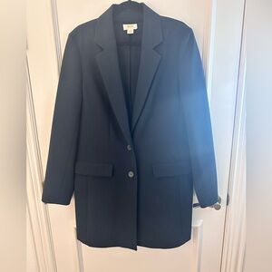 Anthropologie Navy Women's Blazer